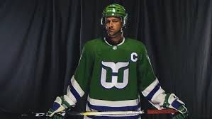 To be fair, the 'canes did have a tough act to follow, at least in the uniform department. The Whalers Return Hurricanes Announce Epic Throwback Uniforms Sportslogos Net News