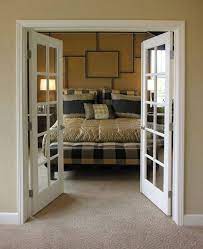 Bedroom With Interior French Doors Privacy Google Search French Doors Bedroom French Doors Interior Bedroom French Doors