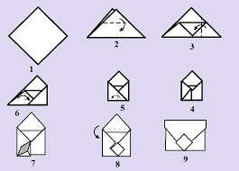 Dieser origami umschlag hat ein stern als muster und eignet sich deshalb wunderbar als weihnachtliche verpackung für geldgeschenke oder als festliche dekoration. Kuvert Selber Basteln Schritt Fur Schritt Anleitung Dekoking