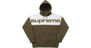 Sweats aren't just for wearing to the gym. Supreme Blocked Hoodie Dark Olive In Green For Men Lyst
