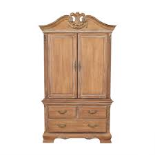 Solid wood tv stand with sliding doors. 85 Off Lexington Furniture Lexington Media Armoire Storage