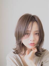 田中亜希子 hair ロブヘアスタイル ヘアカット ミディアム ヘアカット