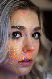 Selective Focus Photo Of Woman With Paint Splash On Her Face · Free Stock  Photo