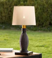 Outdoor solar lamps should be pretty and add a decor accent. Outdoor Table Lamps Battery Operated You Ll Love In 2021 Visualhunt