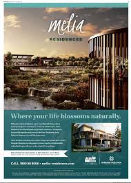 The alliance of two yellow feathered love birds choosing to make home here is the testimony of sheer evidence that paradise is found. Meliaresidences Real Estate Advertising Property Ad Real Estate Brochures