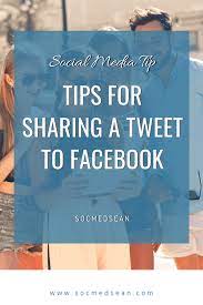 Scroll down the page,you will find the button connect to facebook. Updated How Do I Post A Tweet To Facebook Socmedsean Social Media Sean