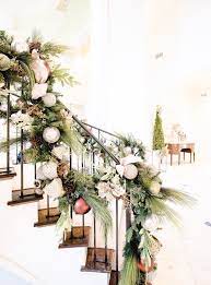Merry Everything And Happy Always This Home Holiday Design Is Delightful Christmasinterior Christmas Stairs Decorations Christmas Staircase Christmas Stairs