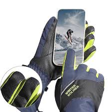 Vanntette ski- og snøhansker, 3m nye Sherry Winter Warm Skihansker med  berøringsskjerm L