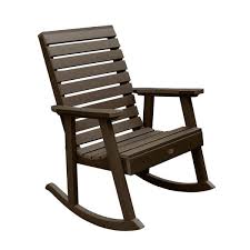 Shop Havenside Home Mandalay Eco Friendly Synthetic Wood Rocking Chair On Sale Free Shipping Today Rocking Chair Outdoor Rocking Chairs Wood Rocking Chair
