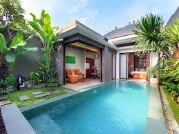 Seminyak Icon Bali Indonesia Vila Arsitektur Kolam Renang