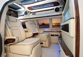 Gmc Savana Custom Van Conversion Options Chevy Luxury Conversion Vans Luxury Van Custom Van Interior Gmc Vans