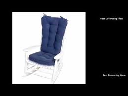 Our cushions for rocking chairs are filled with latex foam, for a more durable rocking chair pad that won't go flat! Rocking Chair Pads Glider Rocking Chair Cushions Nursery Best Design Picture Ideas For Youtube