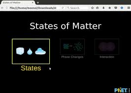 Related searches for states of matter simulation lab ansâ€¦ some results have been removed related searches states of matter simulation lab states of matter labs states of. States Of Matter English Spoken Tutorial Org