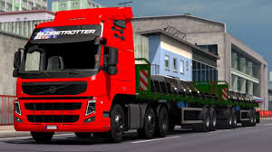1 30 Euro Truck Simulator 2 Volvo Fm Classic Au44 Edit Mjtemdark Mods Volvo Trucks Classic