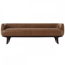 A brown leather sofa is like a favorite pair of jeans. Theodore Alexander Sld45028 2bah Enfold 3 Seater Sofa In Leather Ideas4lighting