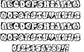 El Font Bubble Font Graffiti Lettering Fonts Bubble Letter Fonts Graffiti Alphabet Styles