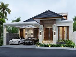 Untuk desain satu ini penempatan garasi mobil di samping rumah dengan bangunan garasi yang terpisah garasi mobil samping rumah minimalis 14. 5 Desain Rumah Minimalis Terbaik Pada Lebar Lahan 6 Meter