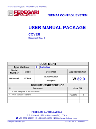 Valve with 1/8 npt tapped on inlet boss of body (1). Fedegari User Manual Input Output Computer Program