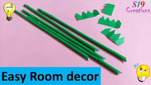 This is yet another diy wall hanging crafts idea for home decor which can be done with recycled materials at home. Paper Craft Ideas For Room Decoration Easy Paper Flowers Diy Arts And Crafts Diy Home Decor Youtube