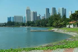 Just a quick trip to the nearest park so kids can enjoy little bit of running around. Kallang Riverside Park