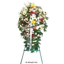 Avail free shipping on flowers delivery in sri lanka from the world's largest network of premium flowers. Funeral Wreath With Stand Send Gifts To Jaffna With Jaffna Gift Sri Lanka