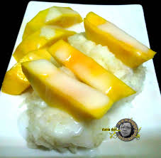 Hatyai chicken sticky rice recipe pulut ayam hatyai kai tod. Pulut Mangga