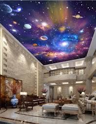 Check spelling or type a new query. Beibehang Custom Ceiling 3d Wallpaper Colorful Starry Sky Universe Galaxy Dream Room Zenith Ceiling Painting 3d Wallpaper Mural Wallpapers Aliexpress
