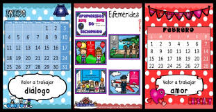 Solo el logo y el calendario serán visibles cuando hagas click en imprimir esta página. Terkini Calendario Efemerides 2019