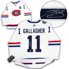 0 bids · time left 6d 19h left. Brendan Gallagher Montreal Canadiens Signed Nhl 100 Adidas Authentic Jersey Nhl Auctions