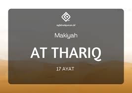 Dengan demikiran semua benda yang selain itu dalam surat at thariq juga digambarkan mengenai bintang yang cahayanya menembus. Tafsir Surah At Tariq Ayat 1 5 Objek Sumpah Penjaga Penjaga Manusia