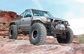 Bronze off road beadlock style rims. 1995 Toyota Tacoma Spicy Taco