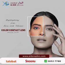 Highlight Your Eyes with vibrant Color Contact Lens 👁 👁 Order from Al Dar  Optics www.aldaroptics.com
