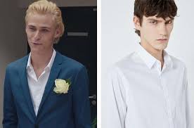 Blandin et delloye propose une large gamme de costumes sur mesure de mariage pour un costume unique jusqu'au moindre détail. Demain Nous Appartient La Chemise Blanche De Bart Au Mariage De Marianne