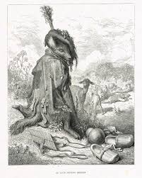 Le Loup Devenu Berger Fable De Jean De La Fontaine Illustree Par Gustave Dore Mas Estampes Anciennes Mas Antique Prints Gustave Dore Art Illustration