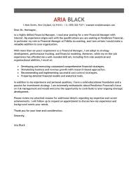 Sample Cover Letter For Job Application Finance Professional Cover Letter Builder