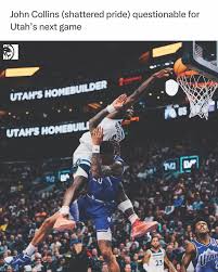 John Collins can't look Ant Edwards in the eye ever again #nba #basketball  #dunk #timberwolves #minnesota #nbamemes