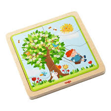 Maybe you would like to learn more about one of these? Haba 4 In 1 Wooden Puzzle My Time Of The Year