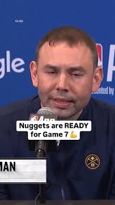 The Nuggets are FIRED UP for a Game 7 in OKC 🔥