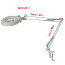 220v 5x Clip On Magnifying Glass Lamp Light Illuminated Green Optical Glass Magnifier Folding Stand F Precision Parts Inspection Glass Magnifier Magnifying Glass Lampmagnifying Glass Folding Aliexpress