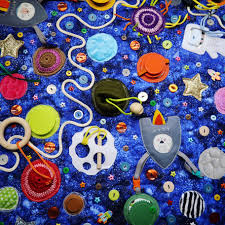 These sensory friendly toys can be used to provide sensory information for people who enjoy different sensory experiences. Baby Sensory Mat Play Mat Baby Einstein Space Toy Baby Activity Mat In 2021 Baby Activity Mat Baby Sensory Mat Play Mat