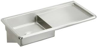 wash sink with right drainboard, sink
