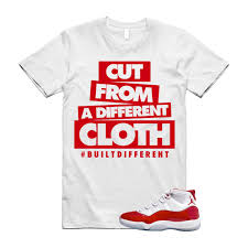CLOTH T Shirt to Match 11 Cherry Red Varsity University Bred Platinum  Twisted UNLV Hoodie