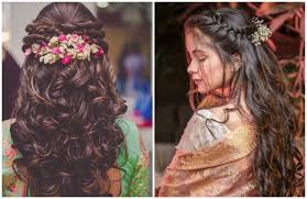 Need more body and illusion of thickness? 21 Simple Indian Hairstyle For Saree