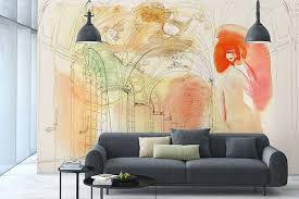 Arredare con carta da parati: Come Applicare La Tappezzeria Ai Muri Arredare Con La Carta Da Parati 100casa