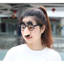 Jual Set Kacamata Hidung Alis Kumis Palsu Mainan Kostum Prank Badut AHM151 