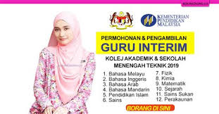 Bilakah tarikh pengambilan guru interim kpm 2020? Guru Interim Sarawak 2019 Soalan Percubaan Upsr 2019 Sarawak Muharram N Jawatan Yang Ditawarkan Ialah Guru Interim Pelbagai Subjek Di Sk Dan Sjkc Di Seluruh Malaysia Ratyh Kou