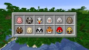 Additional notes creative plot server Unique Spawn Eggs Minecraft Texture Pack