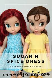 Sewing Patterns For Disney Doll Clothes Easy To Sew With Step By Step Tutorials Free In 2021 Doll Clothes Patterns Free Disney Animator Doll Clothes Sewing Patterns