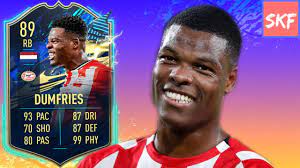 Celebrate the return of international football with fut21 festival of futball (fof). Fifa 21 89 Tots Denzel Dumfries Player Review Youtube