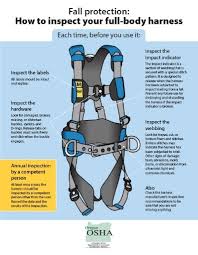 More often if the ppe is used in harsh conditions. Fall Protection Smu Risk Management